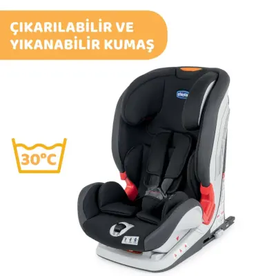 Chicco Youniverse Fix Oto Koltuğu 9-36 Kg Jet Black - 5