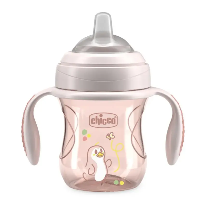 Chicco Yumuşak Uçlu Geçiş Bardağı 4+ Ay Kız Yeni - 2