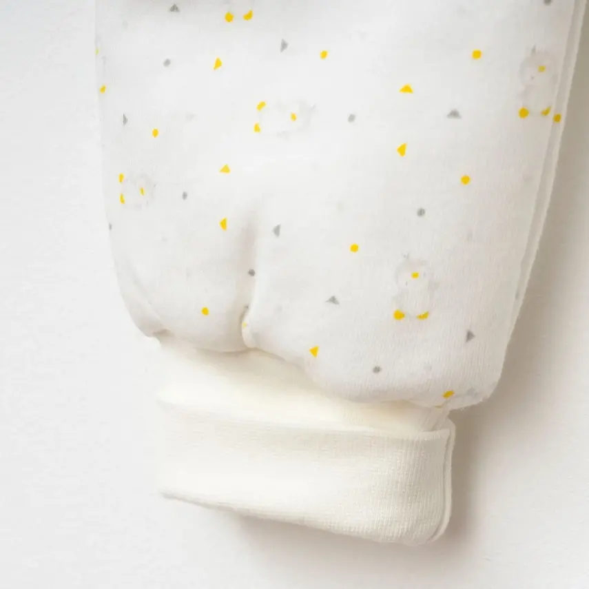 Ciccim Baby Fermuarlı Uzun Kollu Kışlık Bebek Çocuk Uyku Tulumu Penguen Sarı 2,5 Tog - 2