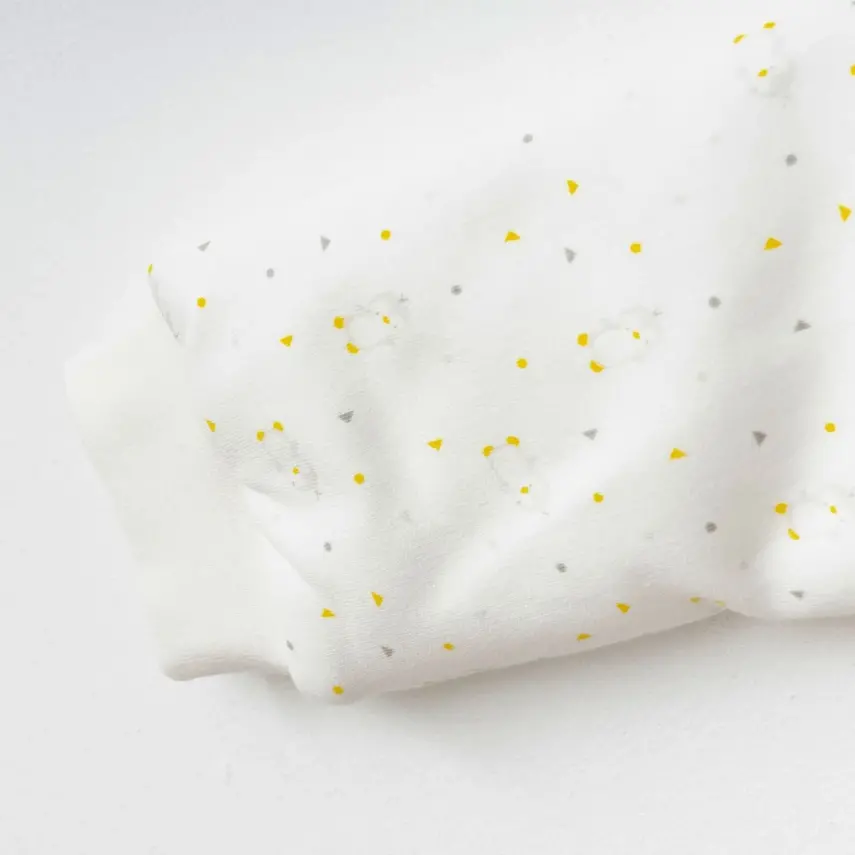 Ciccim Baby Fermuarlı Uzun Kollu Kışlık Bebek Çocuk Uyku Tulumu Penguen Sarı 2,5 Tog - 4