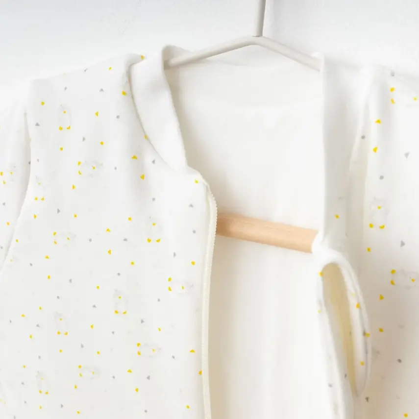 Ciccim Baby Fermuarlı Uzun Kollu Kışlık Bebek Çocuk Uyku Tulumu Penguen Sarı 2,5 Tog - 7