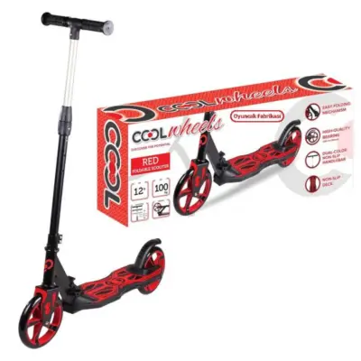 Cool Wheels 2 Tekerlekli Scooter 12+ Kırmızı