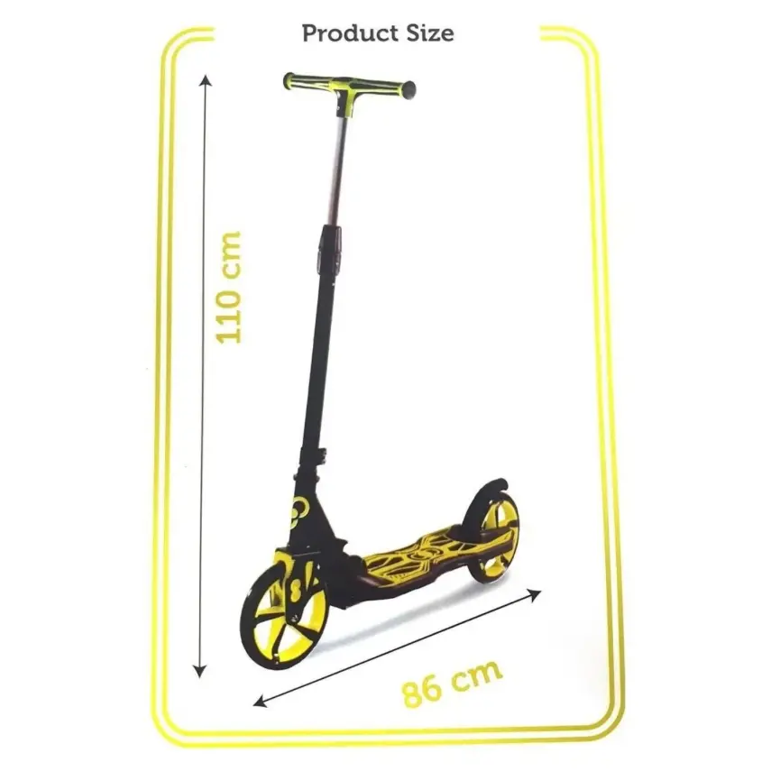 Cool Wheels 2 Tekerlekli Scooter 12+ Neon - 3