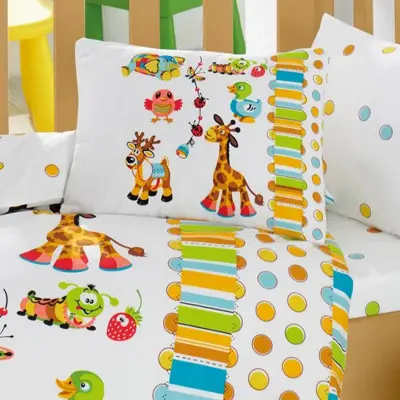 Cottonbox Bebek Nevresim Takımı Oyun Bahcesi Turkuaz - 3