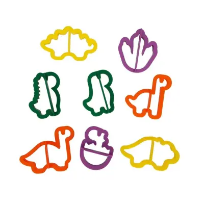 Crafy 8’li Oyun Hamuru Kalıp Seti  Dinozorlar - 1