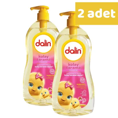 Dalin Kolay Tarama Bebek Şampuanı Badem 700 ml x 2 Adet