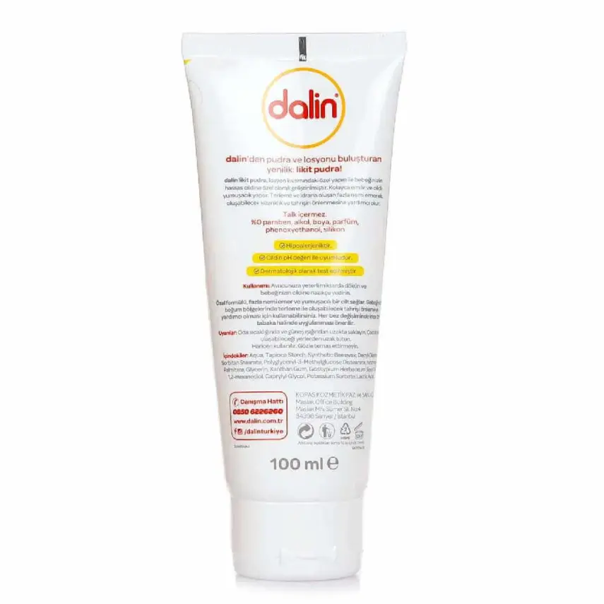 Dalin Likit Bebek Pudrası 100 ml - 3
