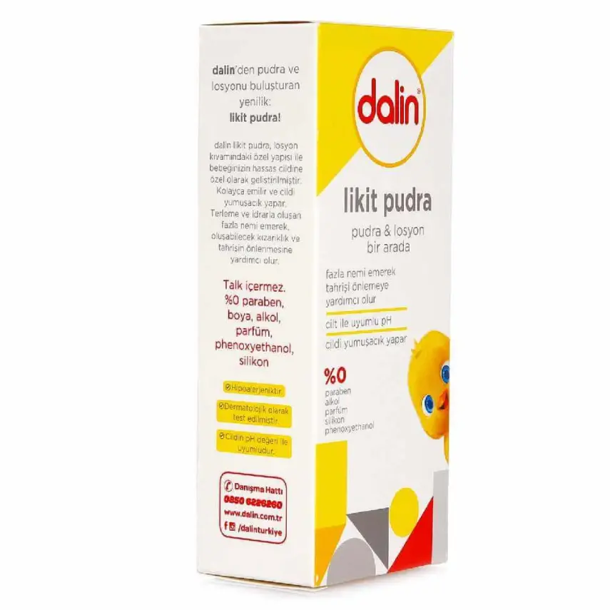 Dalin Likit Bebek Pudrası 100 ml - 2
