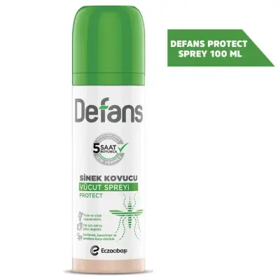 Defans Aerosol Sinek Kovucu Vücut Spreyi 100Ml  