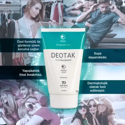 Deotak Deo Krem Fresh 35 ml - 2