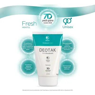 Deotak Deo Krem Fresh 35 ml - 3