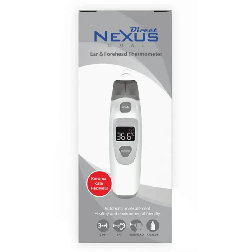 Direct Nexus Dual Kulaktan ve Alından Ateş Ölçer - 2