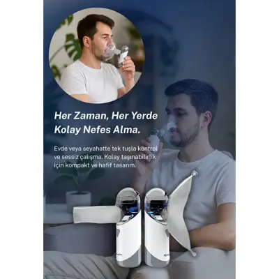 Direct Nexus Taşınabilir Mesh Nebulizatör - 15