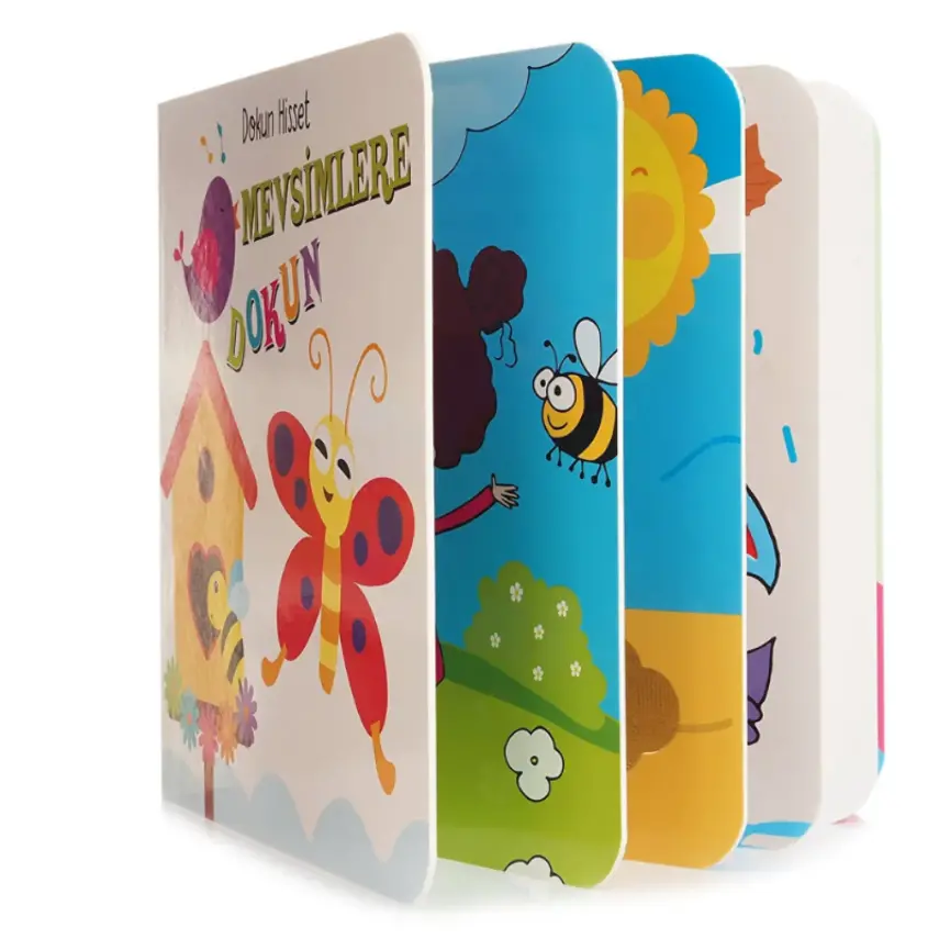 Dokun Hisset Mevsimlere Dokun Bebek Kitabı - 3