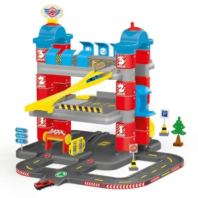 Dolu 3 Katlı Garaj Oyun Seti - 2