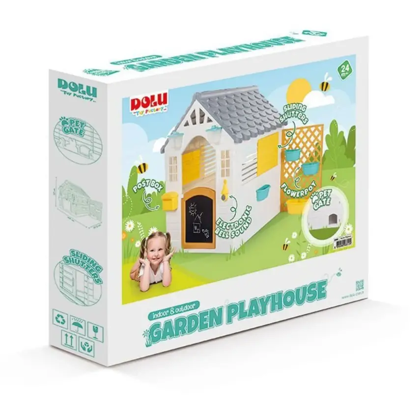 Dolu Aksesuarlı Kapı Zilli Oyun Evi - 2