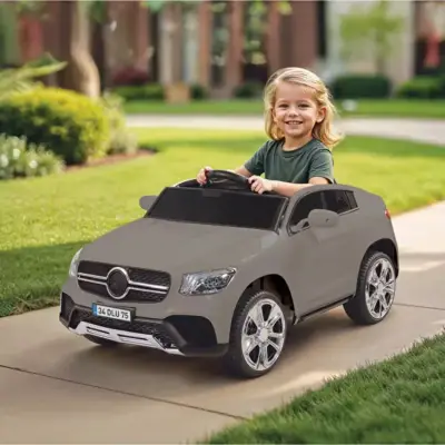 Dolu Grand SUV Akülü Araba Uzaktan Kumandalı 12V Kahverengi - 4