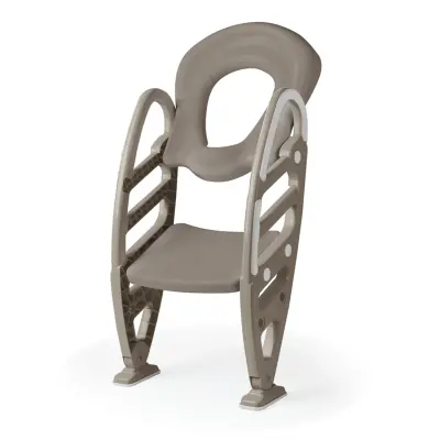 Dolu Nuve Kaymaz Merdivenli Klozet Adaptörü Gri - 3