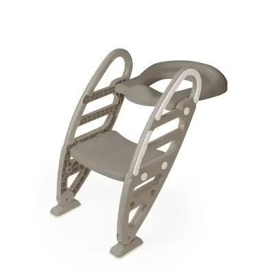 Dolu Nuve Kaymaz Merdivenli Klozet Adaptörü Gri