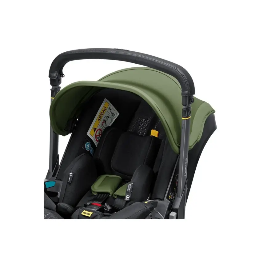 Doona i Bebek Arabasına Dönüşen Tekerlekli Gr 0 Bebek Ana Kucağı Oto Koltuğu Desert Green - 7
