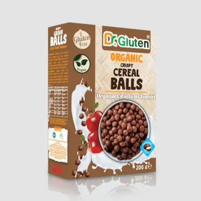 Dr. Gluten Organik Glutensiz Çıtır Tahıl Topları 200 gr 