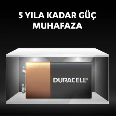 Duracell 9 Volt Pil (1)