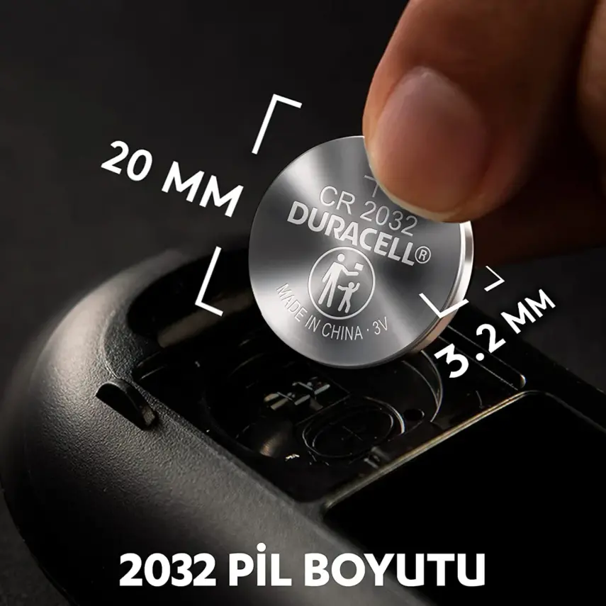 Duracell Lityum Buton Pil 2032 - 8