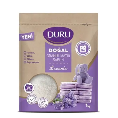 Duru Doğal Granül Matik Sabun Lavanta 1000 gr - 13