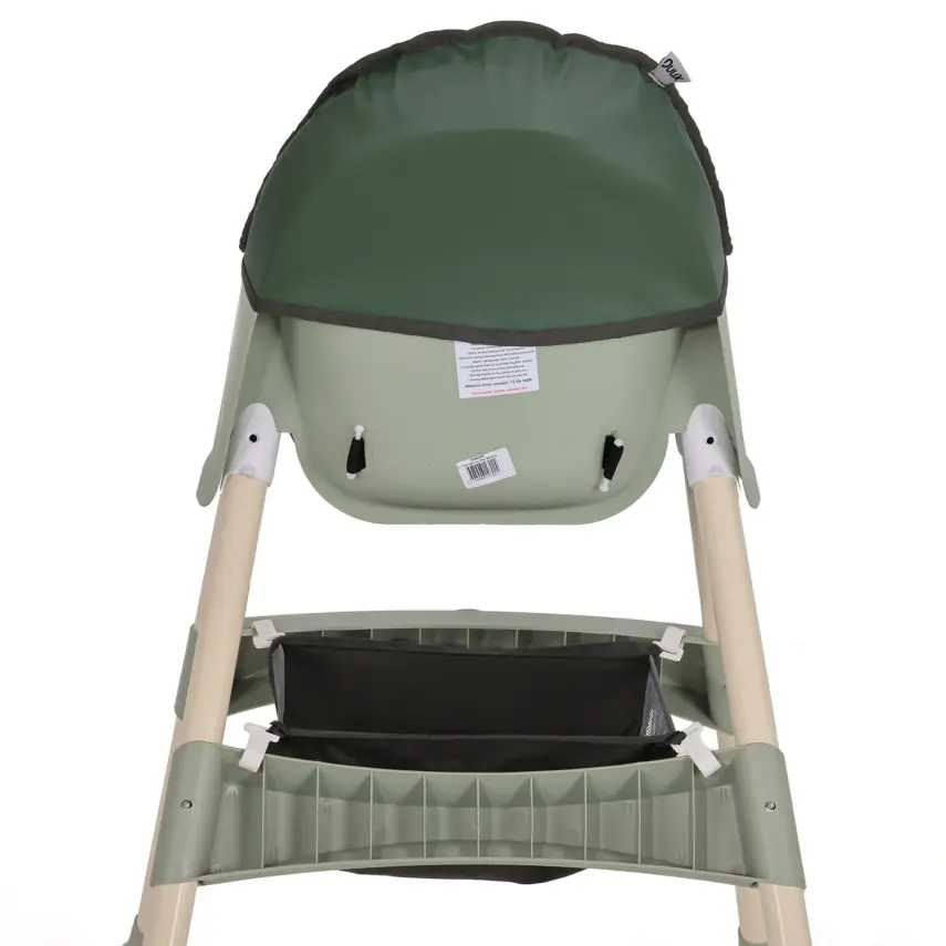 Duux Omega Sepetli Çıkarılabilir Tepsili Mama Sandalyesi Yeşil - 8