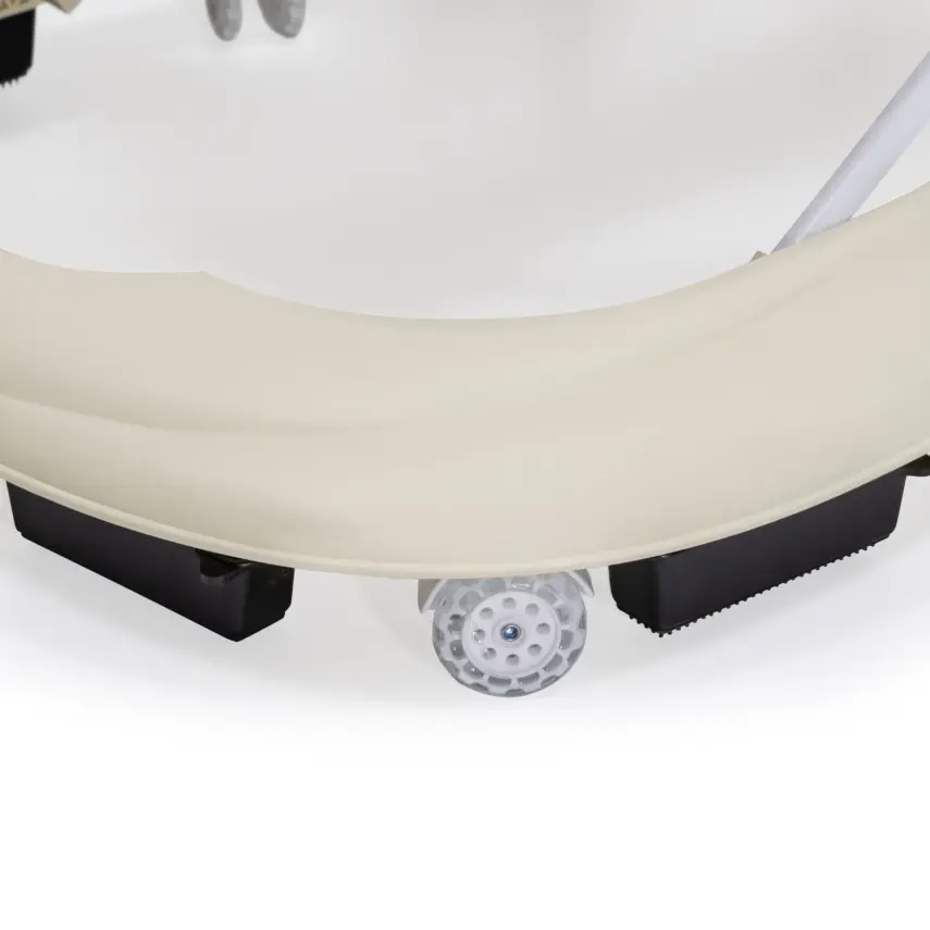 Duux Plano Oyuncaklı Müzikli 3 Kademeli Örümcek Bebek Yürüteci Bej - 12