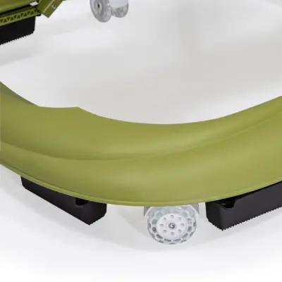 Duux Plano Oyuncaklı Müzikli 3 Kademeli Örümcek Bebek Yürüteci Yeşil - 12