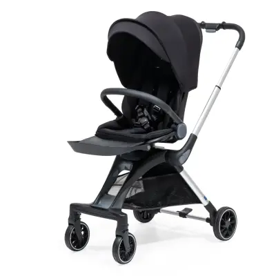 Duux Pro 360°Dönebilen Çift Yönlü Travel Sistem-Seyahat Sistem Bebek Arabası Black - 3