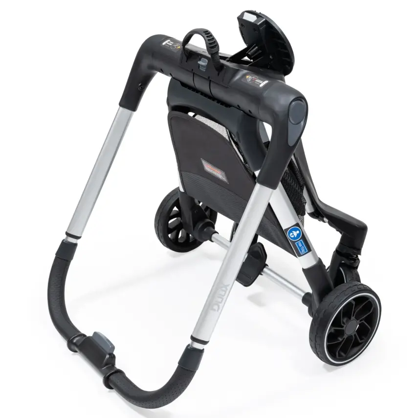 Duux Pro 360°Dönebilen Çift Yönlü Travel Sistem-Seyahat Sistem Bebek Arabası Black - 10