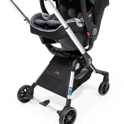 Duux Pro 360°Dönebilen Çift Yönlü Travel Sistem-Seyahat Sistem Bebek Arabası Black - 13