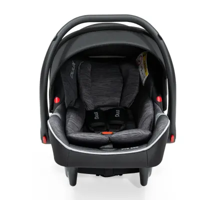 Duux Pro 360°Dönebilen Çift Yönlü Travel Sistem-Seyahat Sistem Bebek Arabası Black - 4