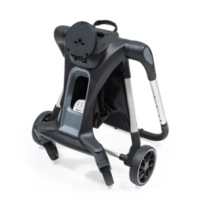 Duux Pro 360°Dönebilen Çift Yönlü Travel Sistem-Seyahat Sistem Bebek Arabası Black - 11