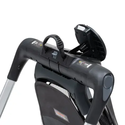 Duux Pro 360°Dönebilen Çift Yönlü Travel Sistem-Seyahat Sistem Bebek Arabası Black - 12