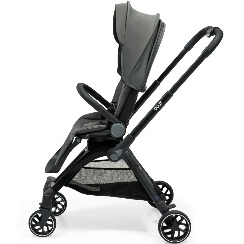 Duux Pro 360°Dönebilen Çift Yönlü Travel Sistem-Seyahat Sistem Bebek Arabası Grey - 3