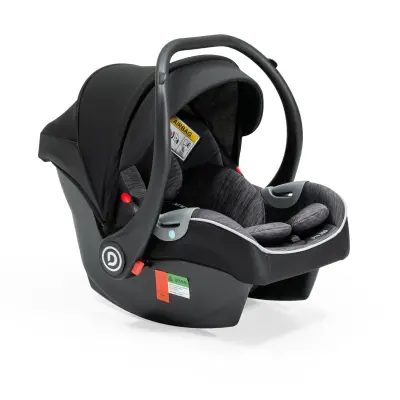 Duux Pro 360°Dönebilen Çift Yönlü Travel Sistem-Seyahat Sistem Bebek Arabası Grey - 5