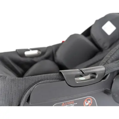 Duux Pro Max2  I-Size Çift Yönlü Kolay Katlanabilen Su Geçirmeyen Travel Sistem-Seyahat Sistem Bebek Arabası Yağmurluk Hediyeli Black - 18