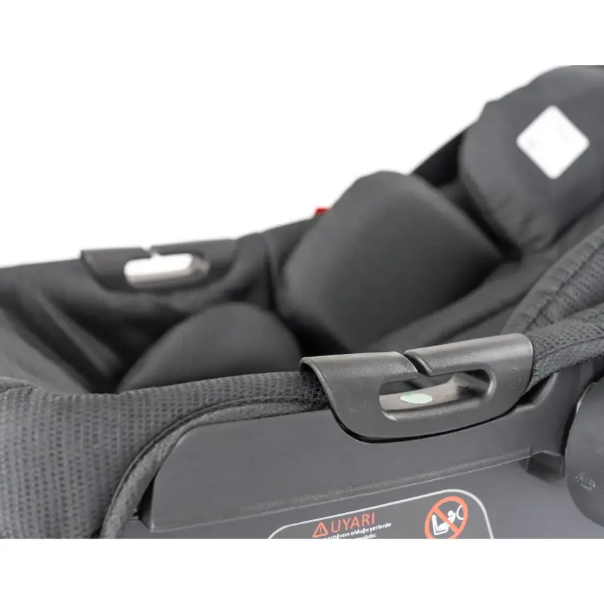 Duux Pro Max2  I-Size Çift Yönlü Kolay Katlanabilen Su Geçirmeyen Travel Sistem-Seyahat Sistem Bebek Arabası Yağmurluk Hediyeli Black - 18