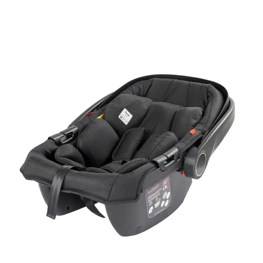 Duux Pro Max2  I-Size Çift Yönlü Kolay Katlanabilen Su Geçirmeyen Travel Sistem-Seyahat Sistem Bebek Arabası Yağmurluk Hediyeli Black - 29