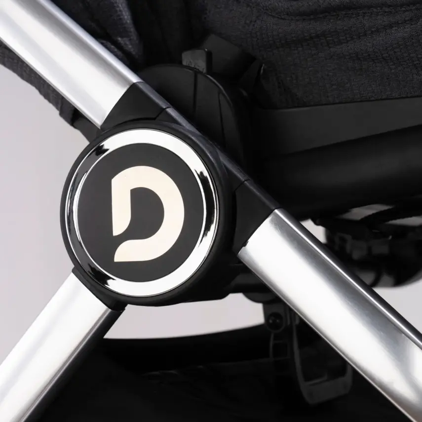 Duux Pro Max2  I-Size Çift Yönlü Kolay Katlanabilen Su Geçirmeyen Travel Sistem-Seyahat Sistem Bebek Arabası Yağmurluk Hediyeli Dark Grey - 15