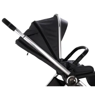 Duux Pro Max2  I-Size Çift Yönlü Kolay Katlanabilen Su Geçirmeyen Travel Sistem-Seyahat Sistem Bebek Arabası Yağmurluk Hediyeli Dark Grey - 23