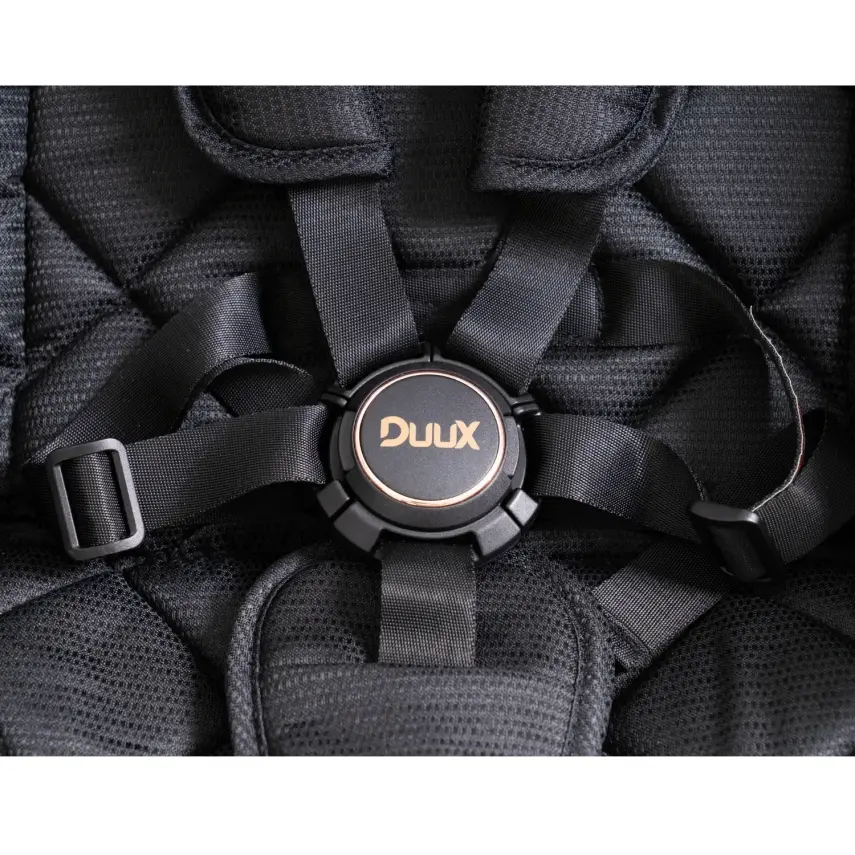 Duux Pro Max2  I-Size Çift Yönlü Kolay Katlanabilen Su Geçirmeyen Travel Sistem-Seyahat Sistem Bebek Arabası Yağmurluk Hediyeli Dark Grey - 26