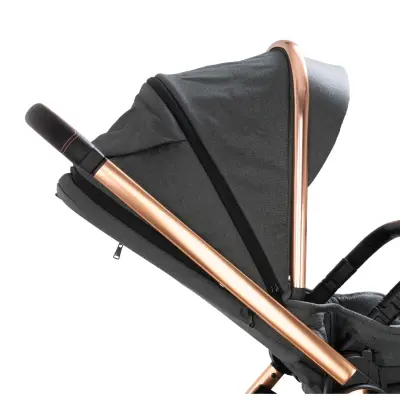 Duux Pro Max2  I-Size Çift Yönlü Kolay Katlanabilen Su Geçirmeyen Travel Sistem-Seyahat Sistem Bebek Arabası Yağmurluk Hediyeli Green - 7