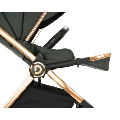 Duux Pro Max2  I-Size Çift Yönlü Kolay Katlanabilen Su Geçirmeyen Travel Sistem-Seyahat Sistem Bebek Arabası Yağmurluk Hediyeli Green - 13