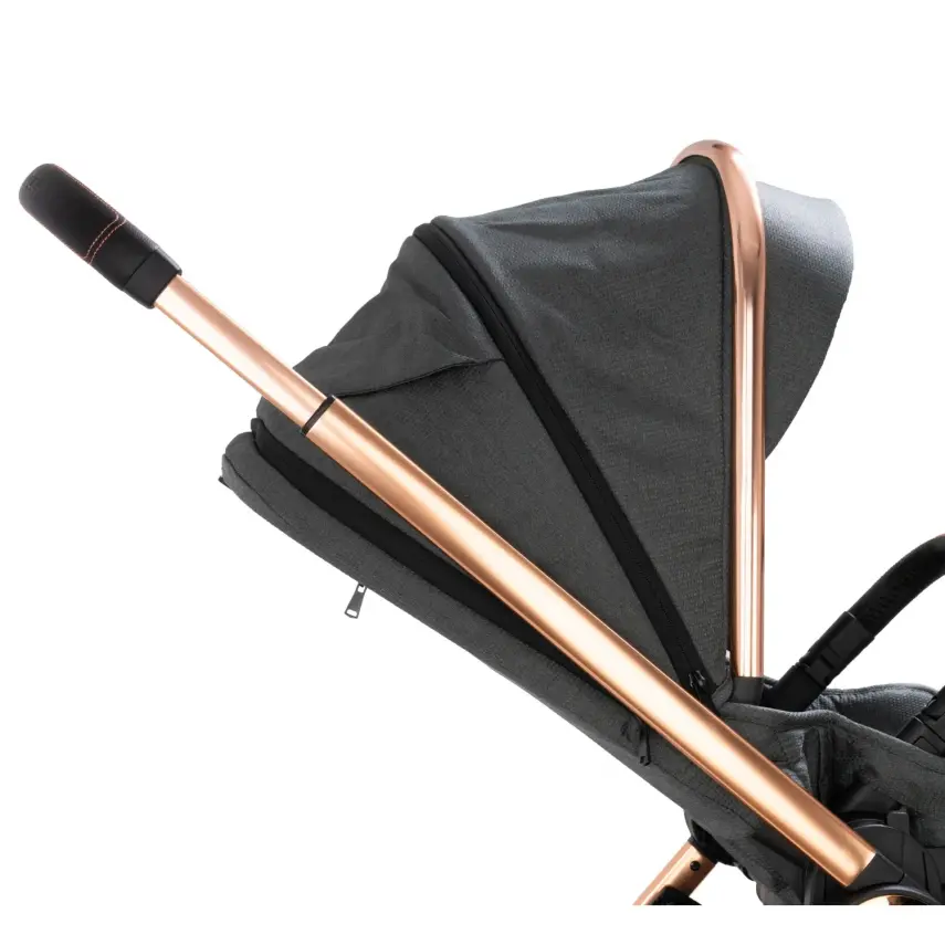 Duux Pro Max2  I-Size Çift Yönlü Kolay Katlanabilen Su Geçirmeyen Travel Sistem-Seyahat Sistem Bebek Arabası Yağmurluk Hediyeli Green - 18