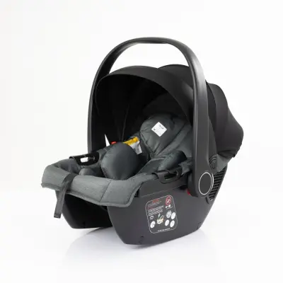 Duux Pro Max2  I-Size Çift Yönlü Kolay Katlanabilen Su Geçirmeyen Travel Sistem-Seyahat Sistem Bebek Arabası Yağmurluk Hediyeli Green - 12