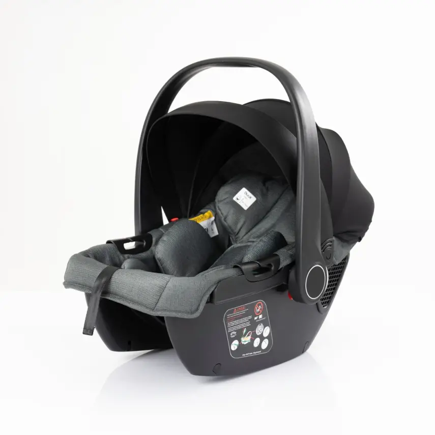 Duux Pro Max2  I-Size Çift Yönlü Kolay Katlanabilen Su Geçirmeyen Travel Sistem-Seyahat Sistem Bebek Arabası Yağmurluk Hediyeli Green - 12